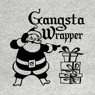 Gangsta Wrapper Dabbing Santa T-Shirt